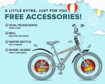 "BURN - RIGID FORK 20T - Geekay Bikes"