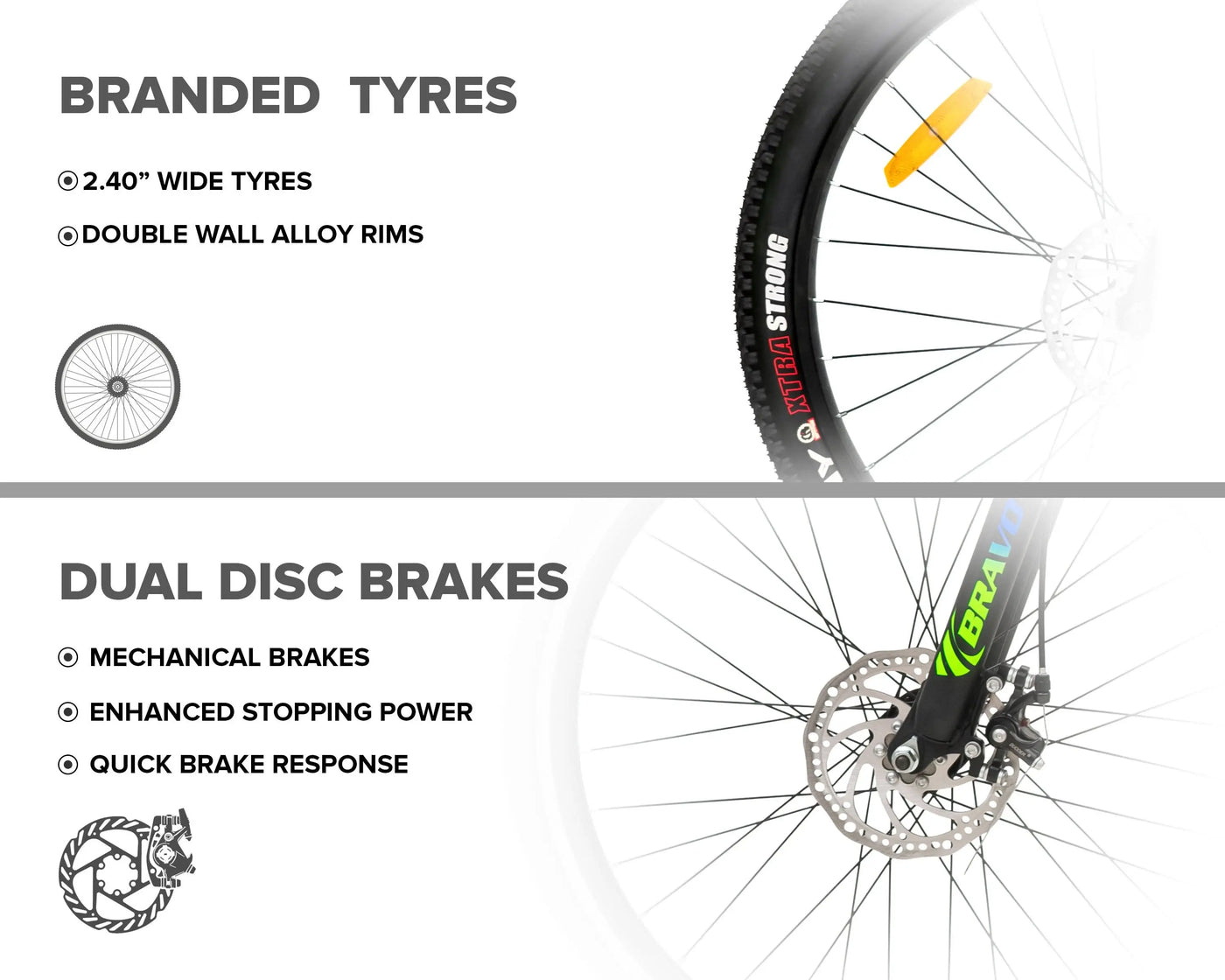 BRAVO 24T Geekay Bikes