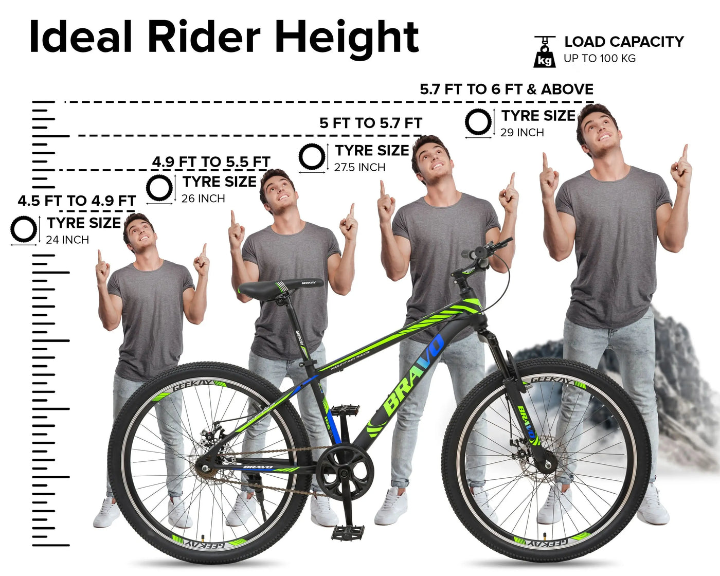 BRAVO 24T Geekay Bikes