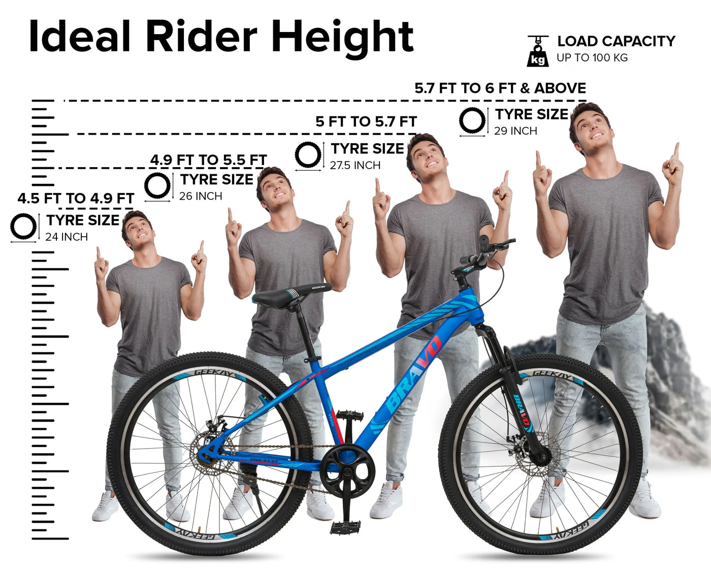 BRAVO 24T Geekay Bikes