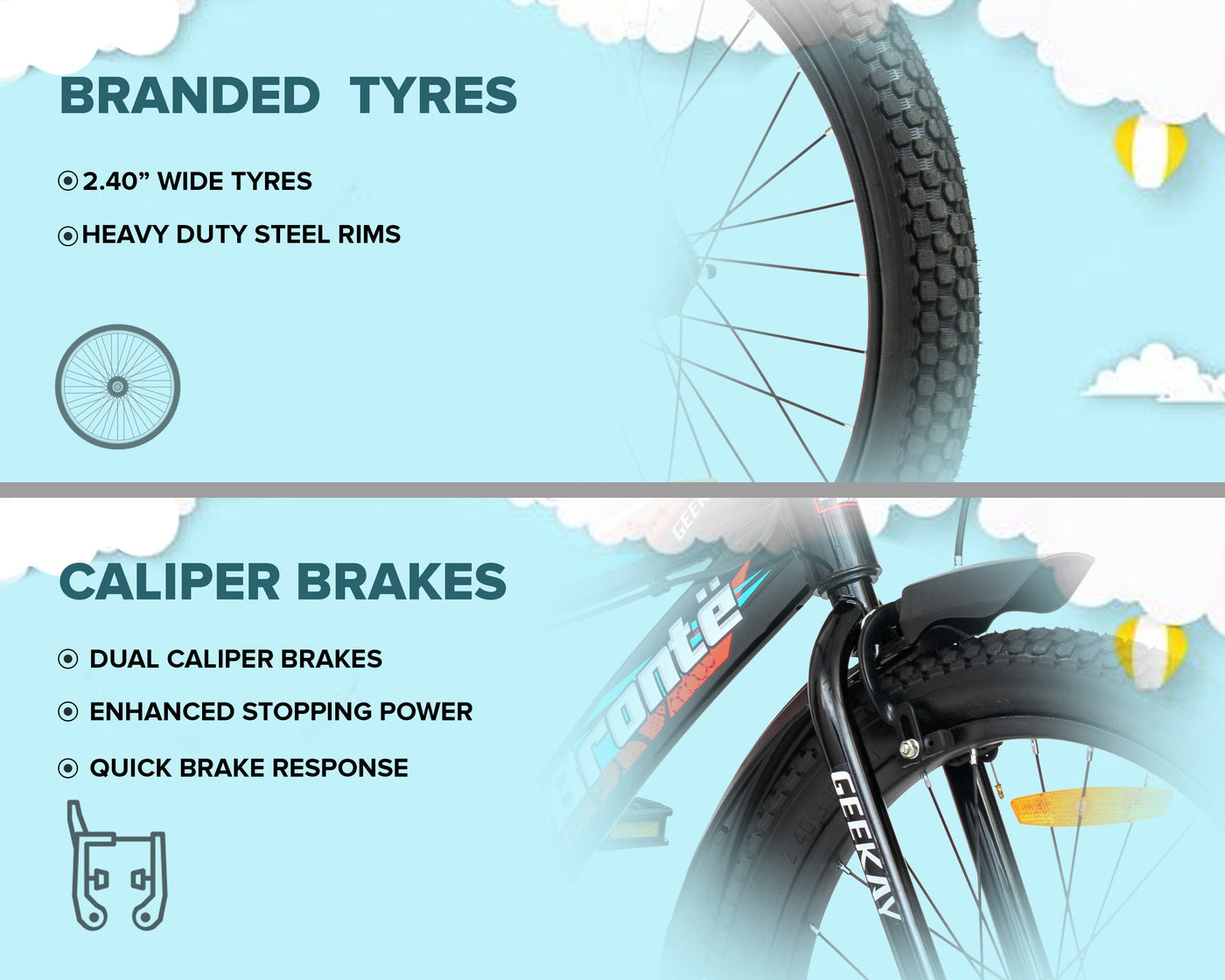 BRONTE 20T Geekay Bikes