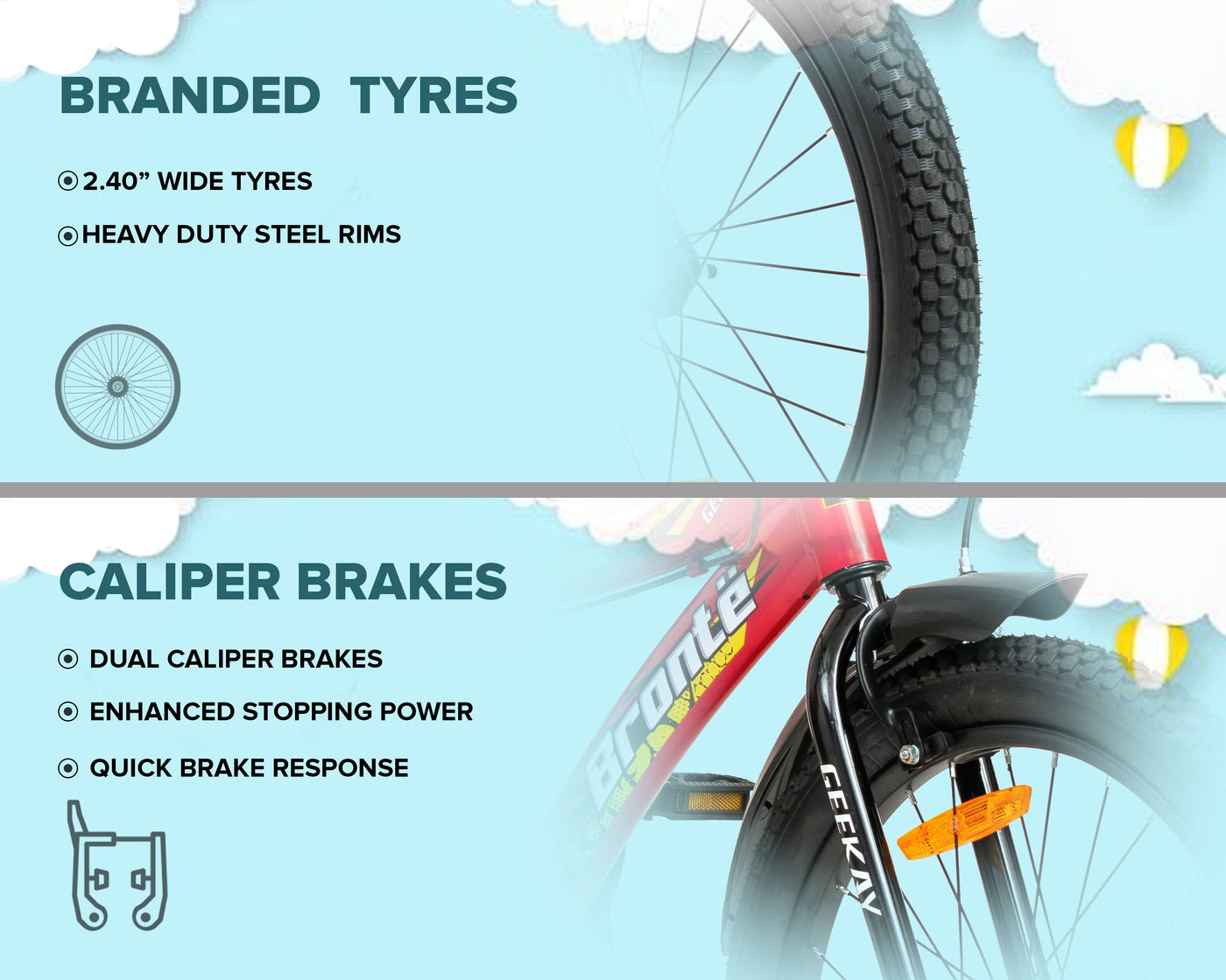 BRONTE 20T Geekay Bikes