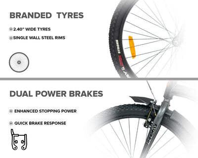 BURN - RIGID FORK 24T