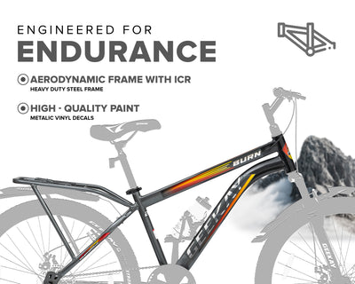 BURN - SUSPENSION FORK 24T