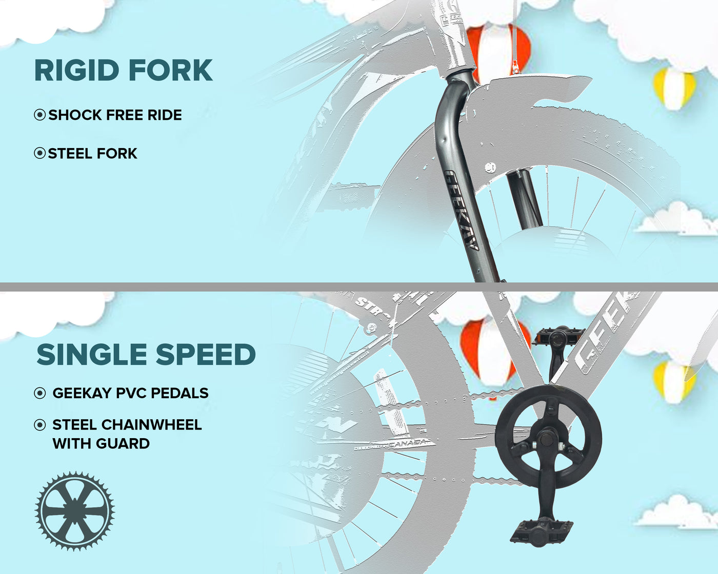 BURN - RIGID FORK 20T