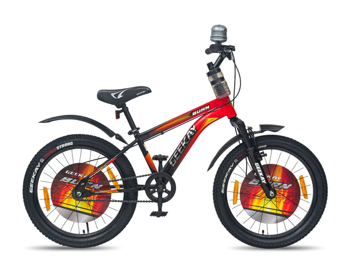 Disc Brake Bicycle Online For 10 Year Old Boy Hero Black Thorn 24T