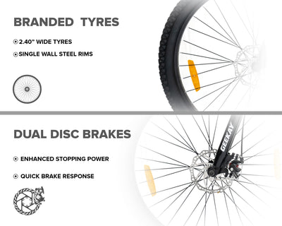 BURN - SUSPENSION FORK 24T