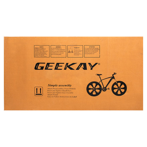 Geekay Packing and Assembly Carton