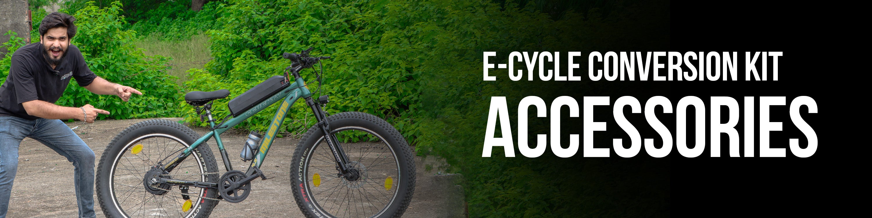 E-Cycle Conversion Kit Accessories - Geekay Bikes