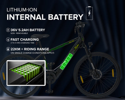 ECO BIKE ALPHA 27.5T (WITH 5.2AH LI-ION BATTERY)