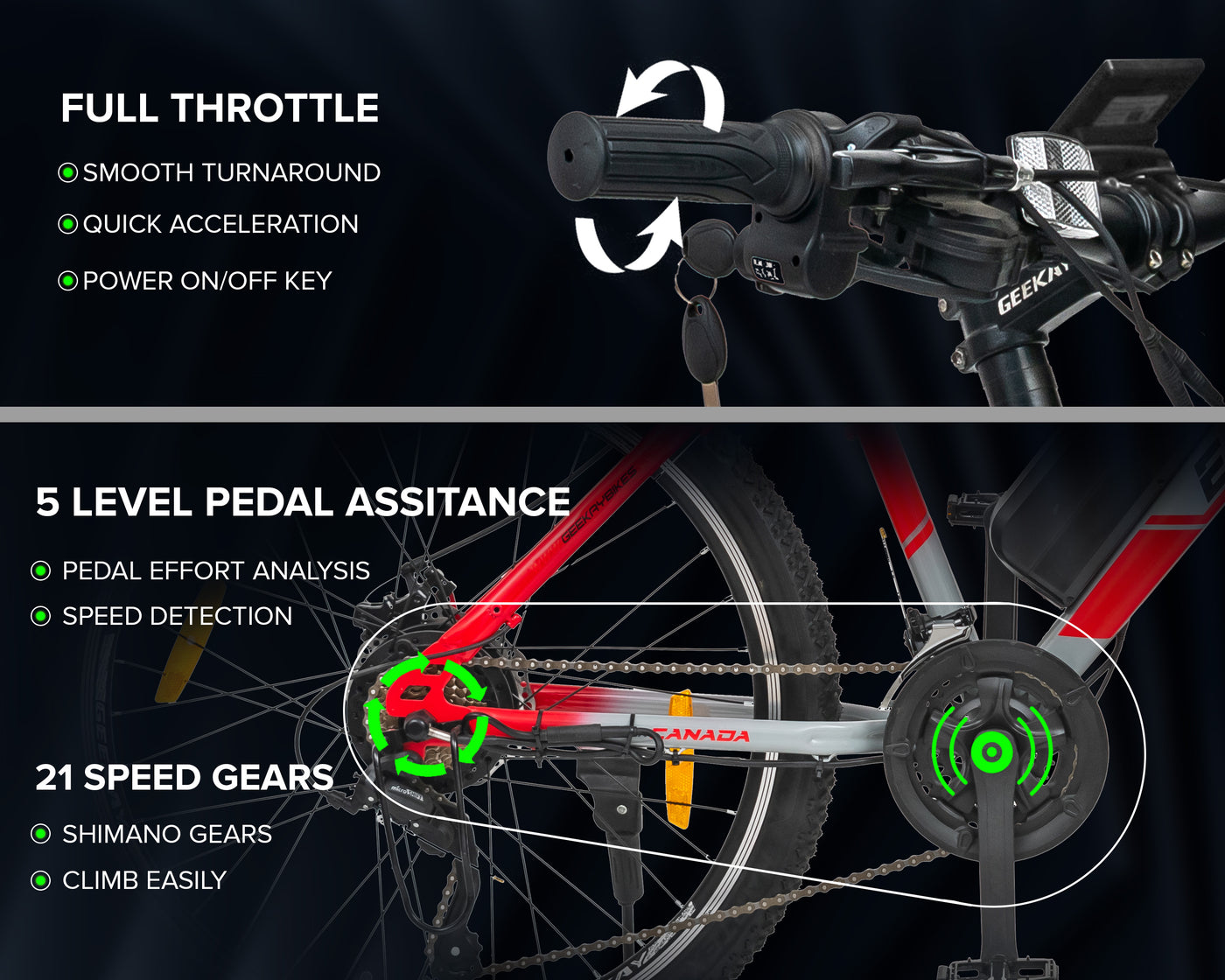 ECO BIKE LIT+ MULTI-SPEED 27.5T