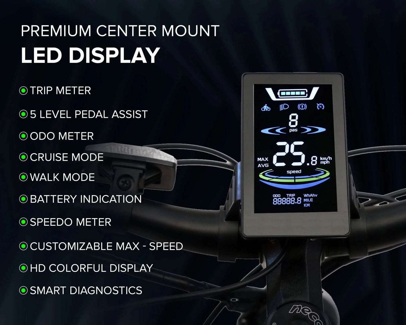 ECO BIKE LIT+ MULTI-SPEED 26T Geekay Bikes