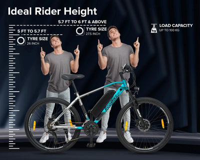 ECO BIKE LIT+ MULTI-SPEED 26T Geekay Bikes