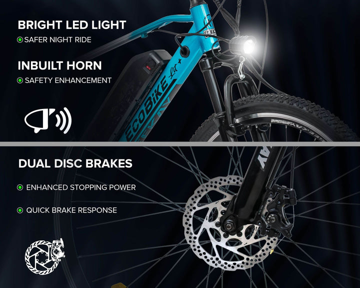 Buy Eco Bike Lit Single Speed 27 5T Bicycle Online - Main Image