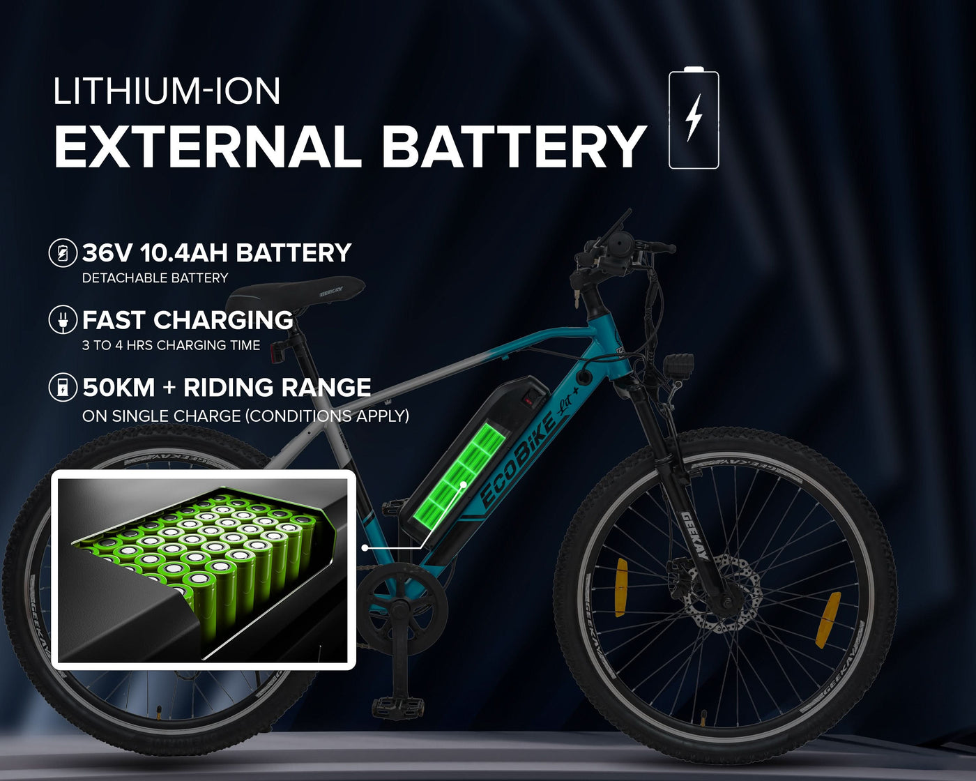 ECO BIKE LIT+ SINGLE SPEED 27.5T