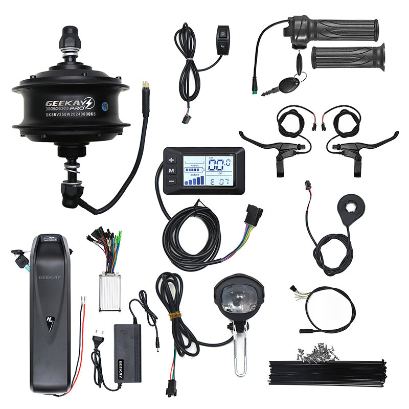 Buy 36V 250W Pro Premium Hub Motor Kit BLDC For Cycle Online