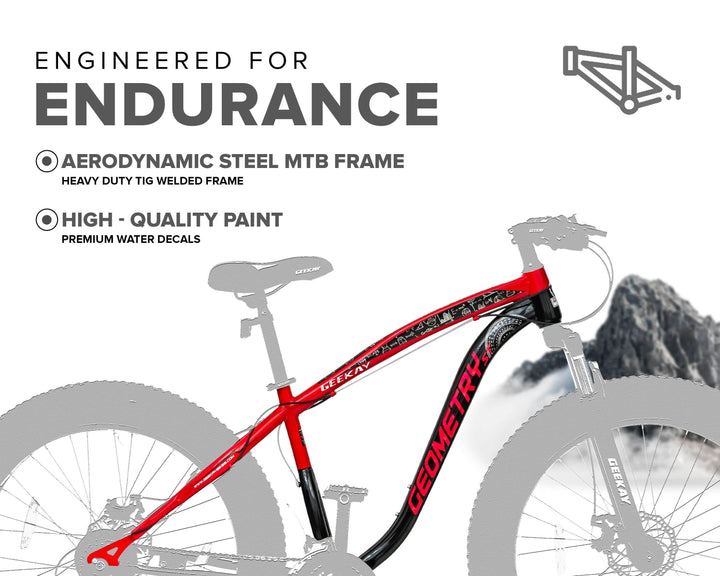 Buy Geometry ST Multi-Speed 26T Bicycle Online Geekay Bikes