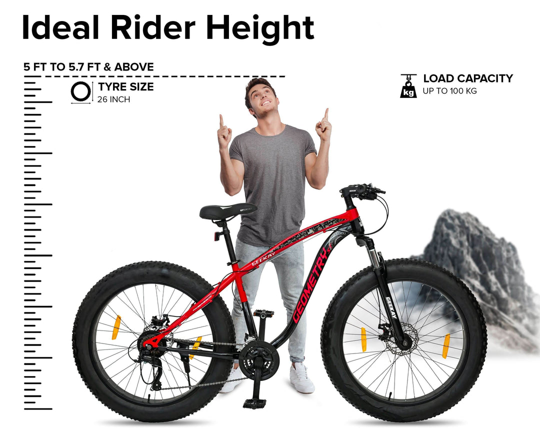 Buy Geometry ST Multi-Speed 26T Bicycle Online Geekay Bikes