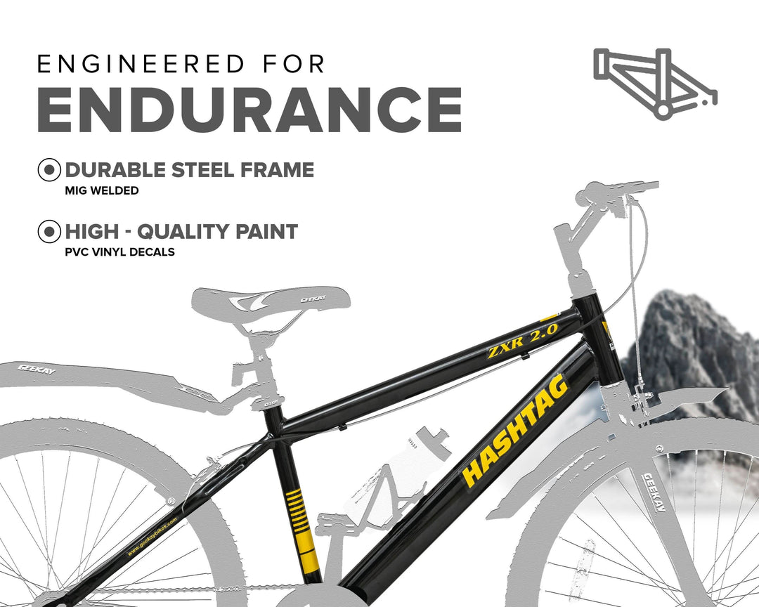ღ Buy Hashtag ZXR 2.0 Bicycle Online at Best Price - Geekay Bikes