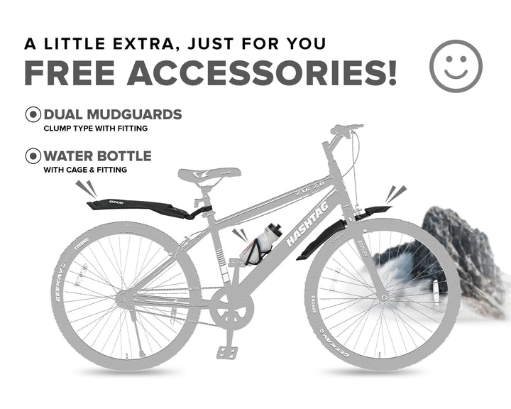 Buy Hashtag ZXR 2.0 Bicycle Online at Best Price - Geekay Bikes