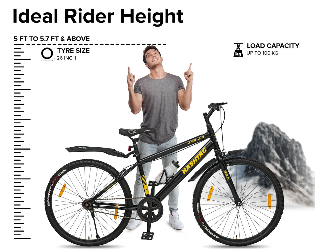 Buy Hashtag ZXR 2.0 Bicycle Online at Best Price - Geekay Bikes