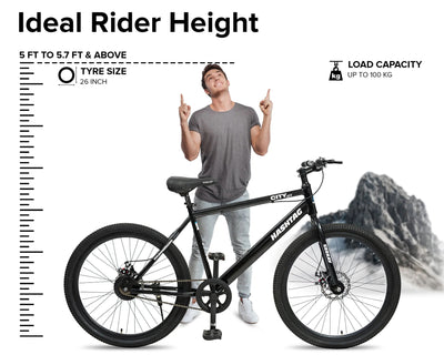 HASHTAG 26T Geekay Bikes