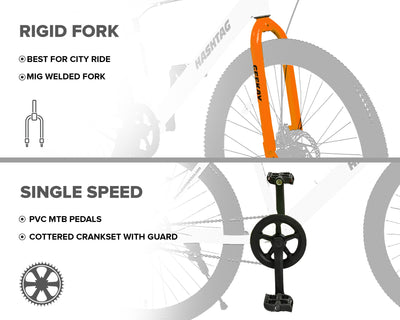 HASHTAG 26T Geekay Bikes