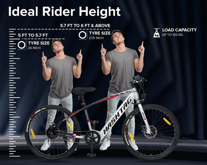 Buy Hashtag ETX 26T Bicycle Online Geekay Bikes