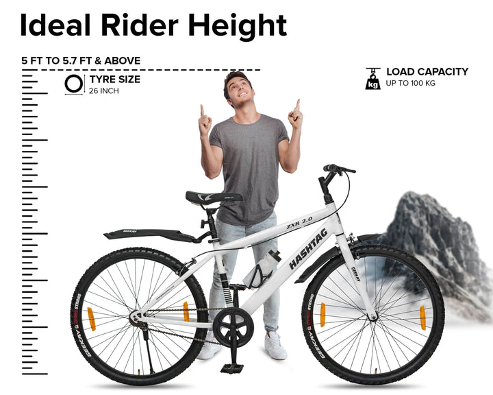 Buy Hashtag ZXR 2.0 Bicycle Online at Best Price - Geekay Bikes