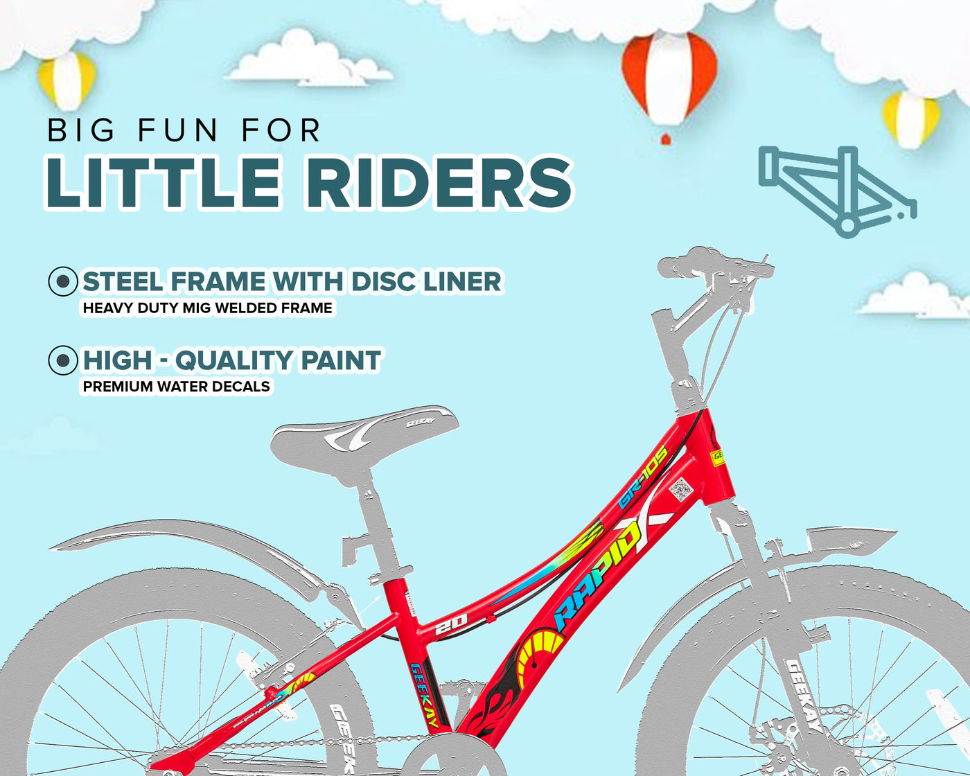 RAPID X 20T Geekay Bikes