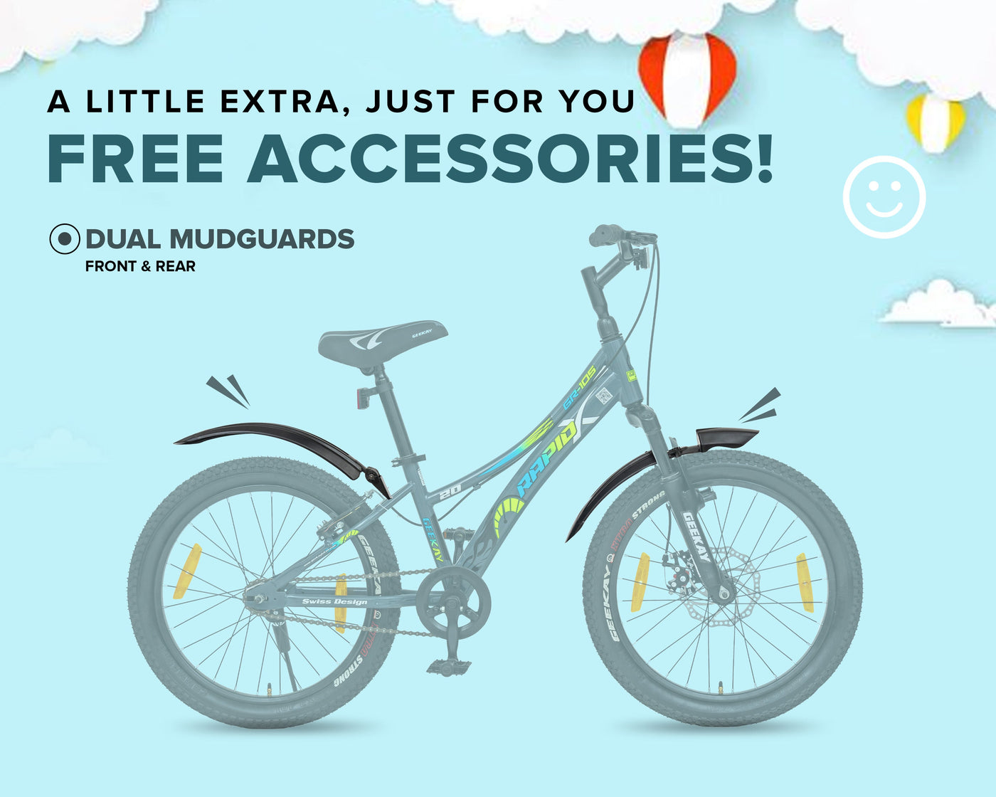 RAPID X 20T Geekay Bikes
