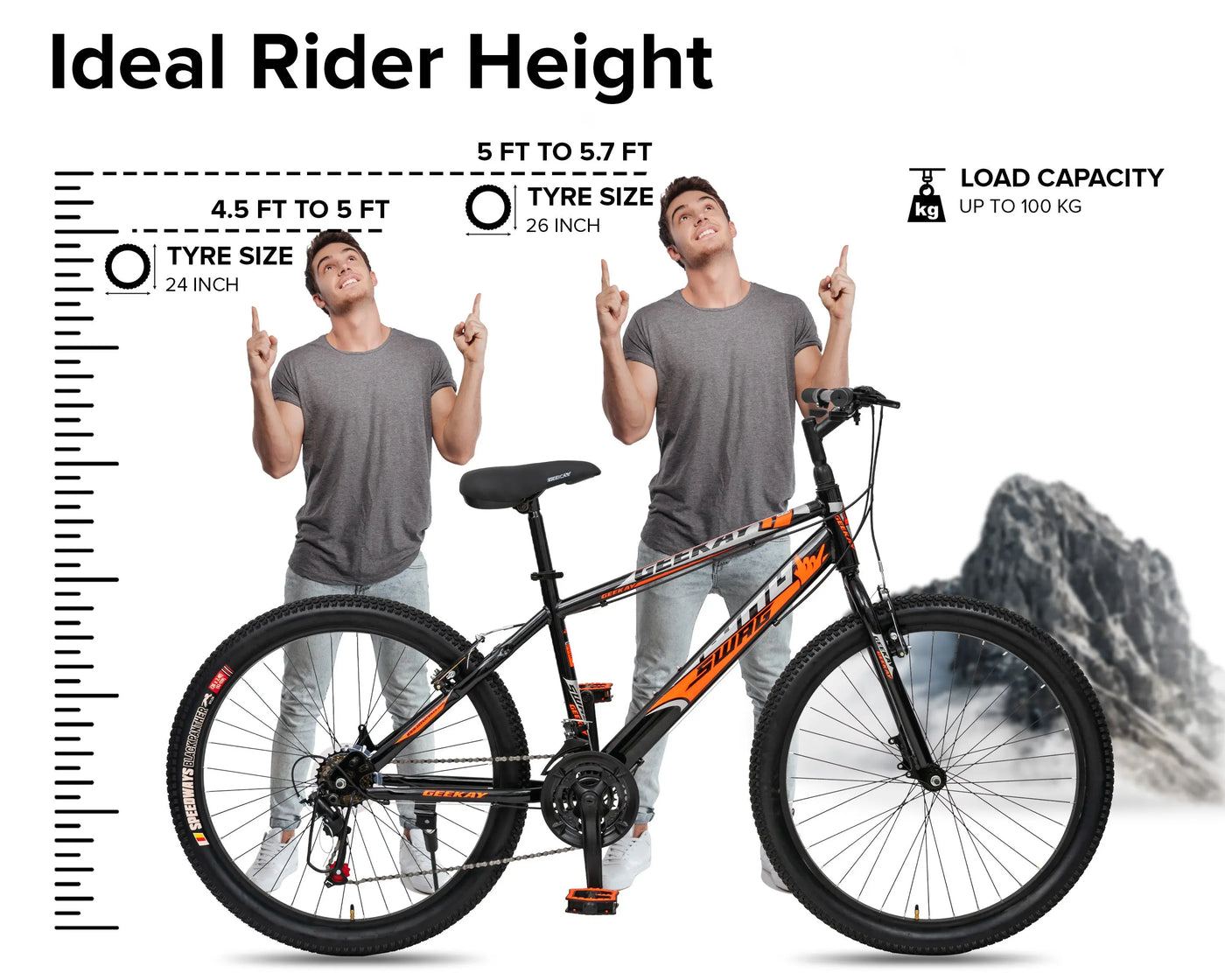 SWAG 26T Geekay Bikes