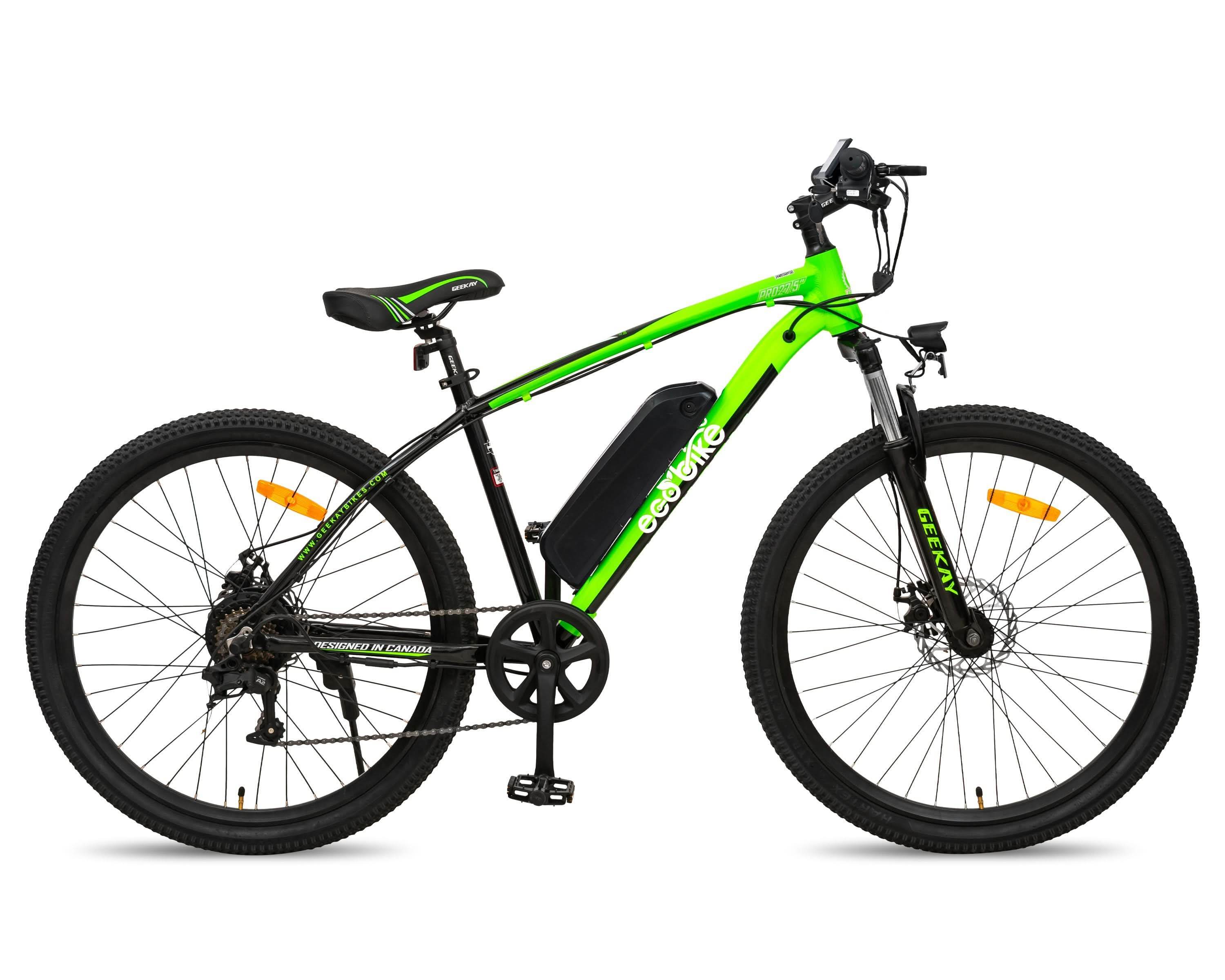 Battery bicycle with dual disc brakes