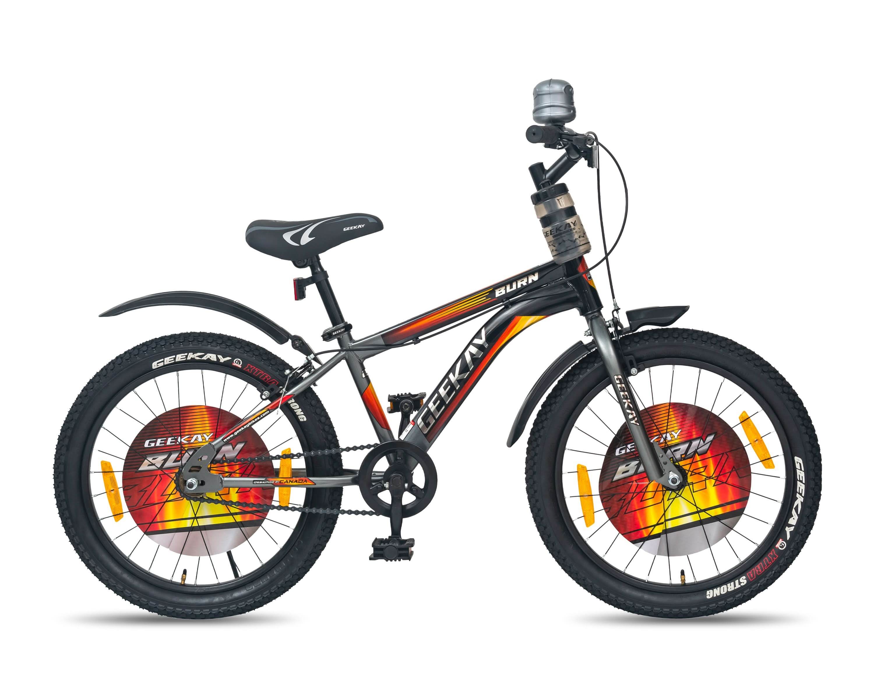 Black disc brake bicycle 