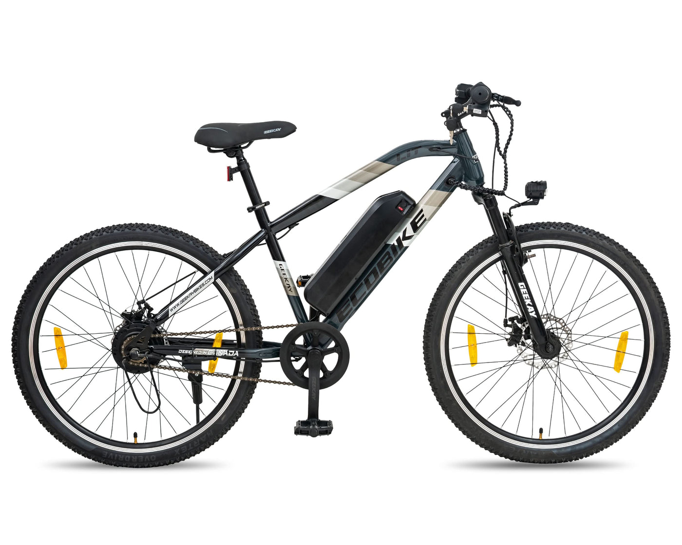 Black and Grey Electric Bike Cycle