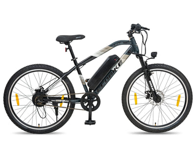 Black and Grey Electric Bike Cycle