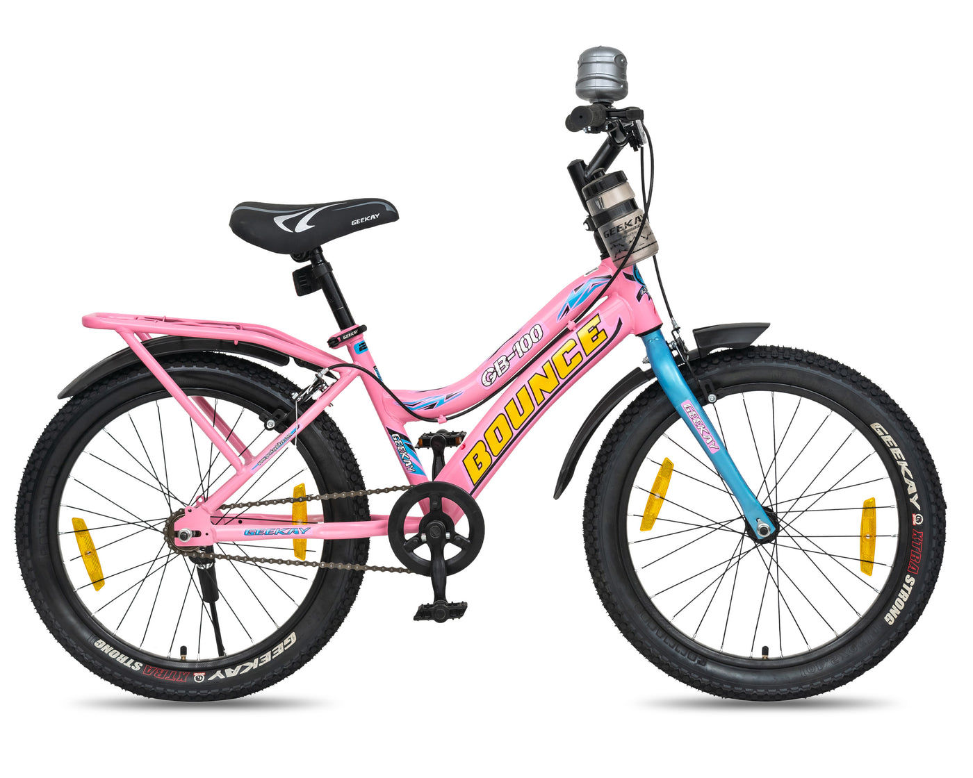 Blue and Pink Kids Cycle
