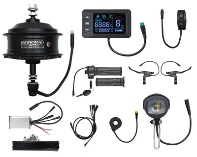 Electric bicycle conversion kit