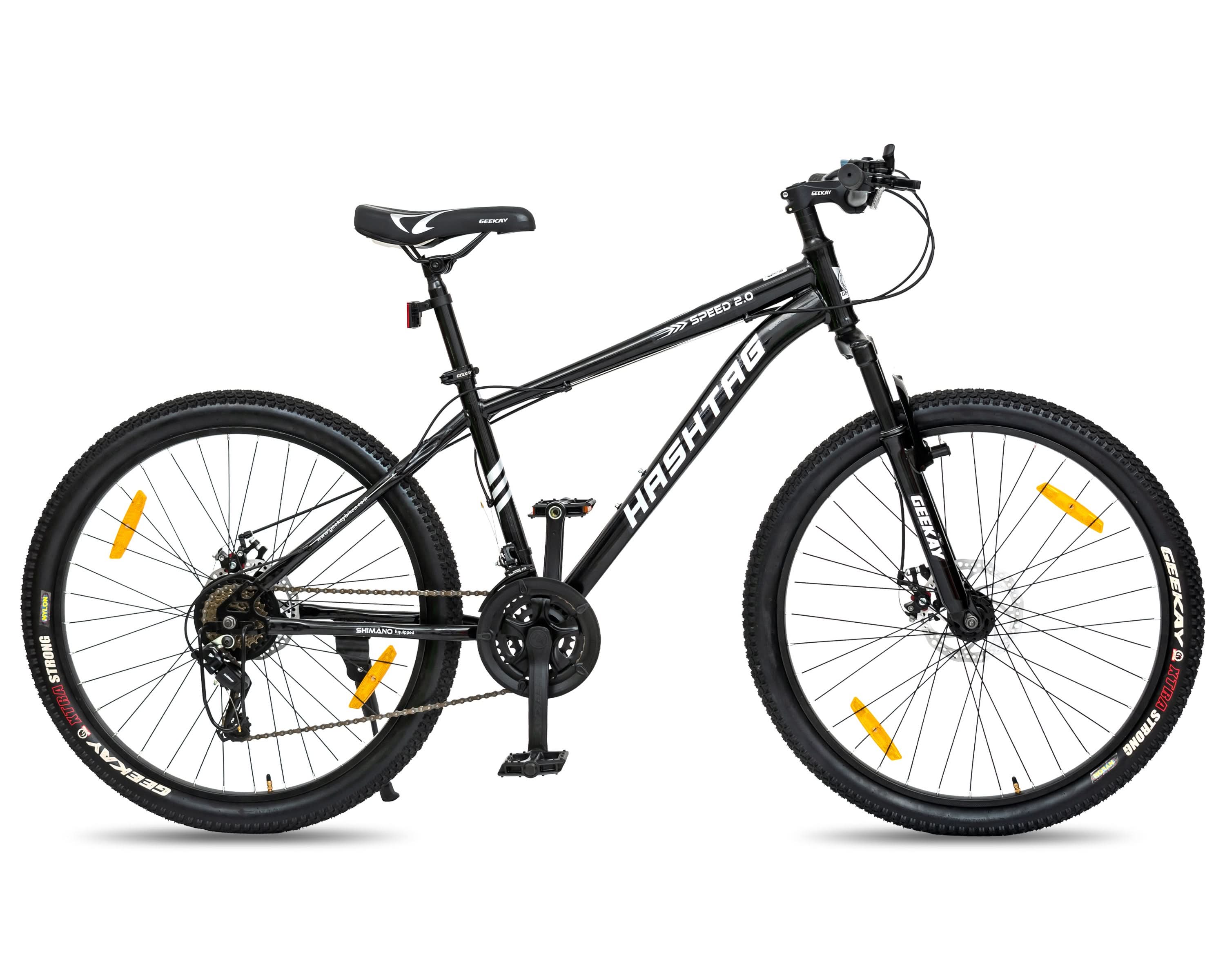 Matt Black Cycle with Gear