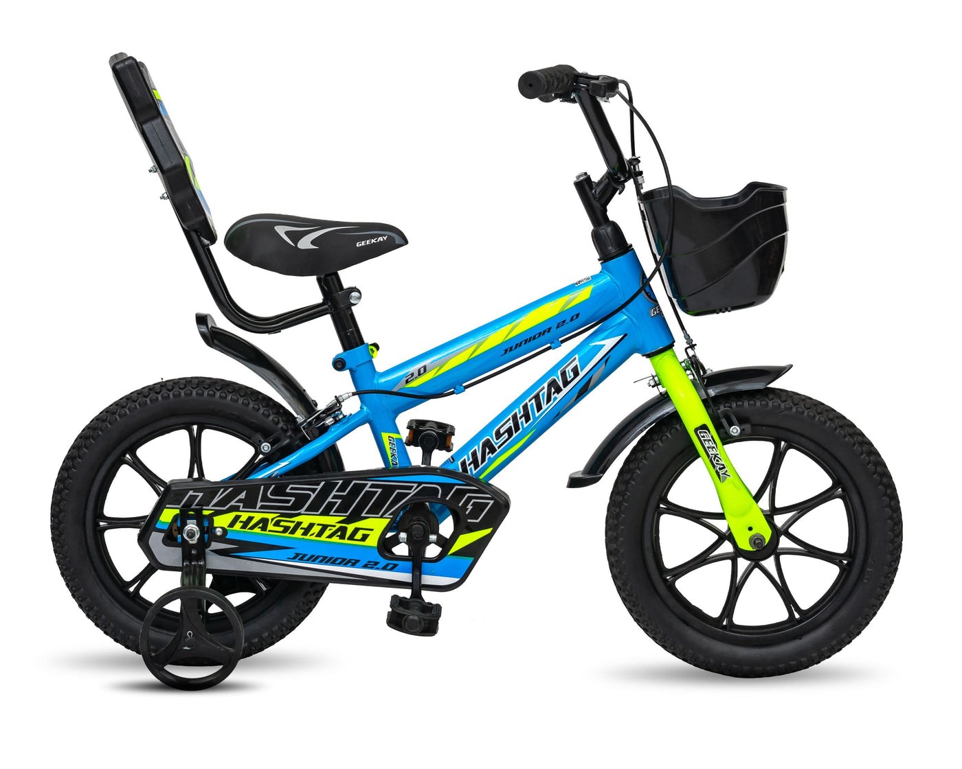 Sky Blue and Green Kids Cycle