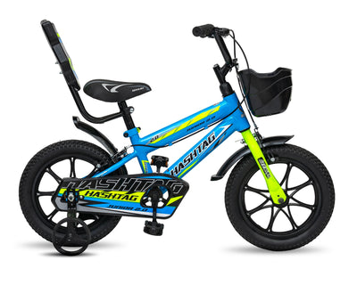 Sky Blue and Green Kids Cycle